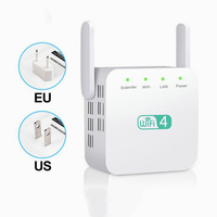 New 300Mbps 5Ghz 2.4Ghz Wi-Fi Repeater Router Wireless Wi-Fi Booster Extender Amplifier Power Antenna Long Range Wi-Fi Signal