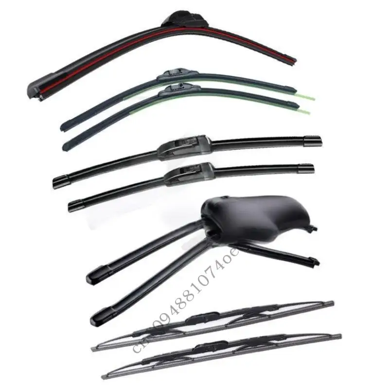 

0XXC Windscreen Front Wiper Car Windshield Wipers Replacement Parts Mute Wipers Universal Automotive Accessories
