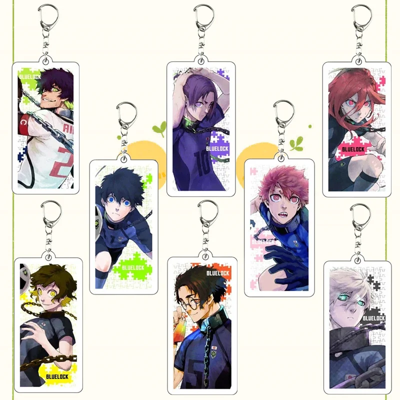

Acrylic Keychain Bag Pendant for Blue Lock Kunigami Rensuke Mikage Reo Chigiri Hyoma Anime Character Collection Exquisite Gifts