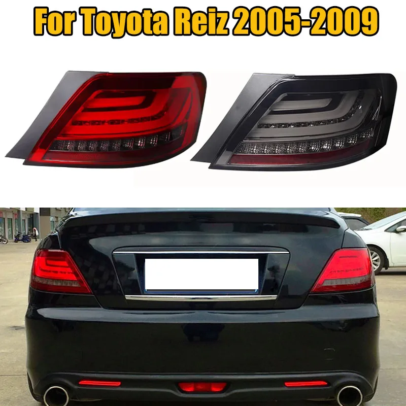 

1 Pair LED Tail Lights Brake Lights Turn Signals Lighting System Rear Lamp For Toyota Reiz Mark X 2004 2005 2006 2007 2008 2009