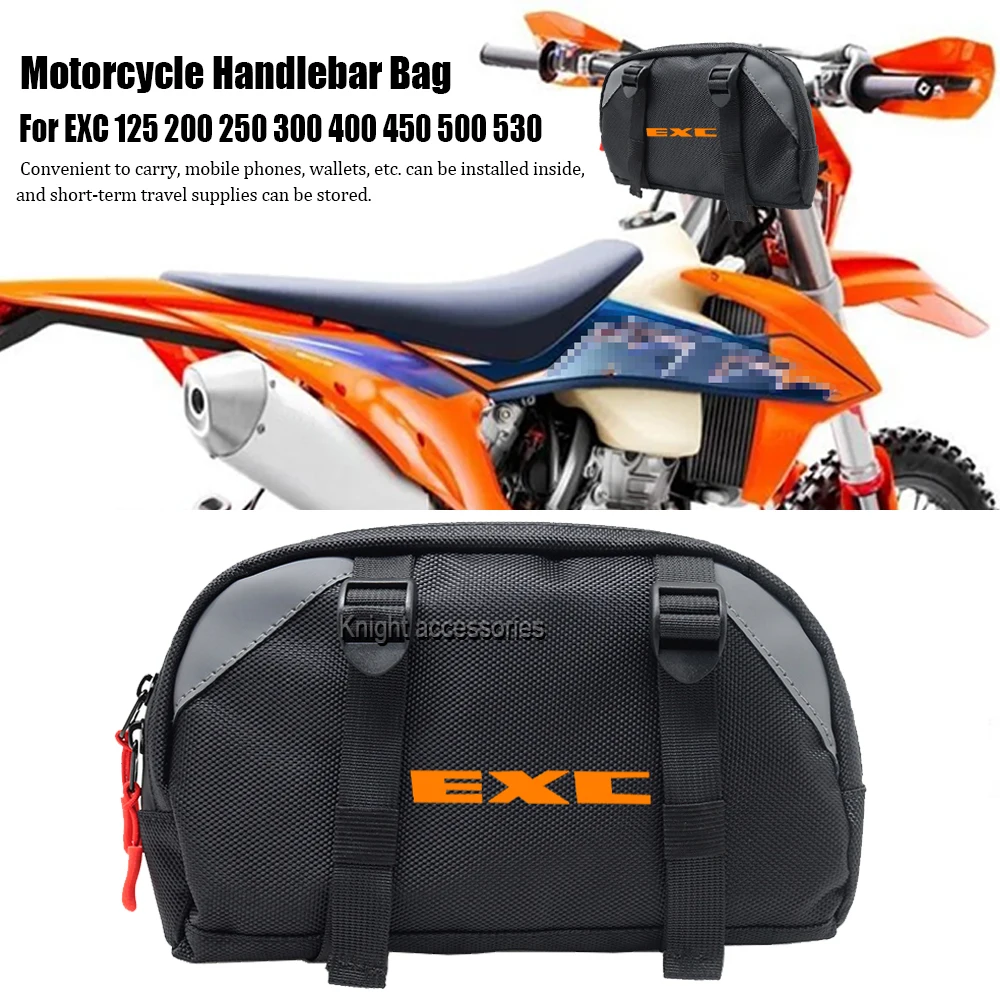 

Motorcycle Waterproof And Dustproof Handlebar Bag For EXC 125 200 250 300 400 450 500 530 Exc 2011 - 2019 2020
