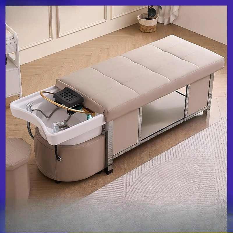 

Special multi-functional Thai fumigation head massage bed constant temperature water circulation flushing bed