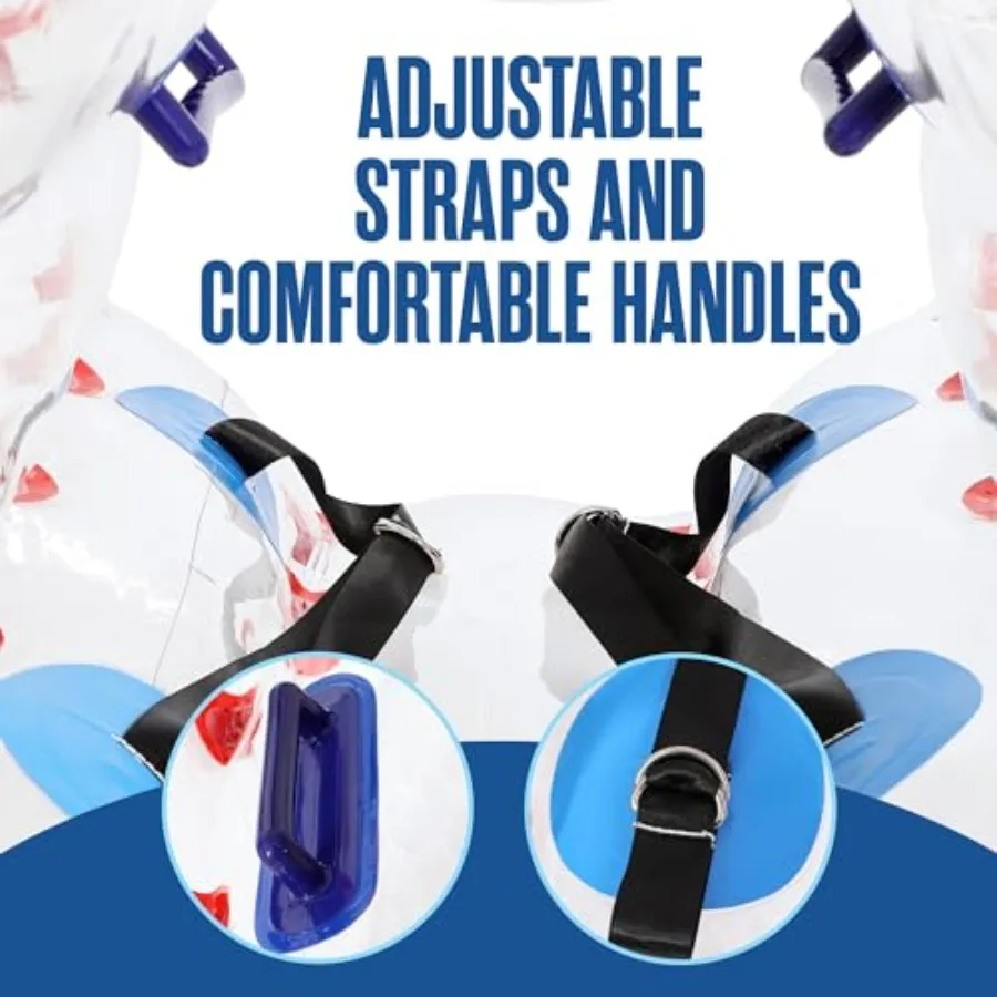 Menschlicher Hamsterball, 1,5 m, 1 Stück, Blasenfußball, menschliche Blasen, aufblasbare Körperstoßstangen, für Erwachsene und Kinder, Sumo-Türsteher, Ganzes B