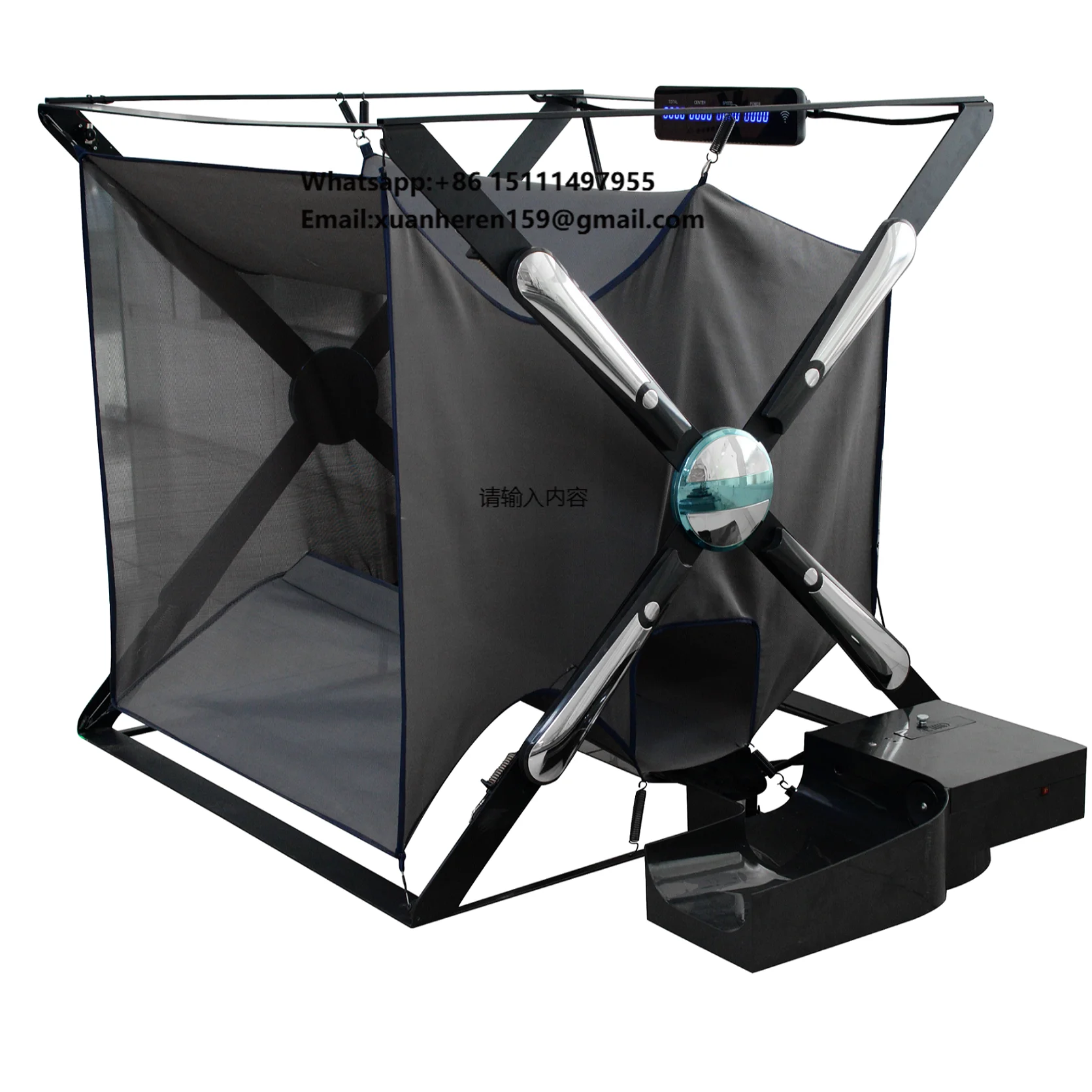 Paoba 2023 Creative Design Intelligent Ball Launcher Smart Shooting Game Machine Soccer Training Machine ETS001