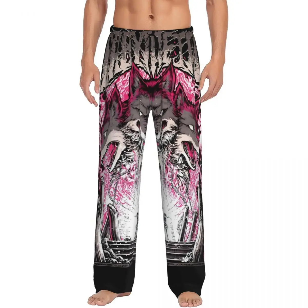 

Пижамные штаны Babymetal Japan Band с принтом на заказ для мужчин, одежда для сна в стиле хип-хоп, рок, низ с карманами