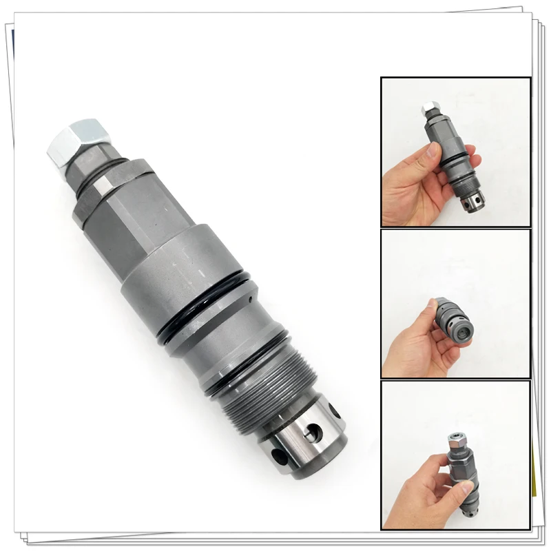 

For Excavator SANY SY365 385 465 Main Relief Valve 60205668 Overflow Safety valve hydraulic parts 52111228-9802 (KMX32NA)