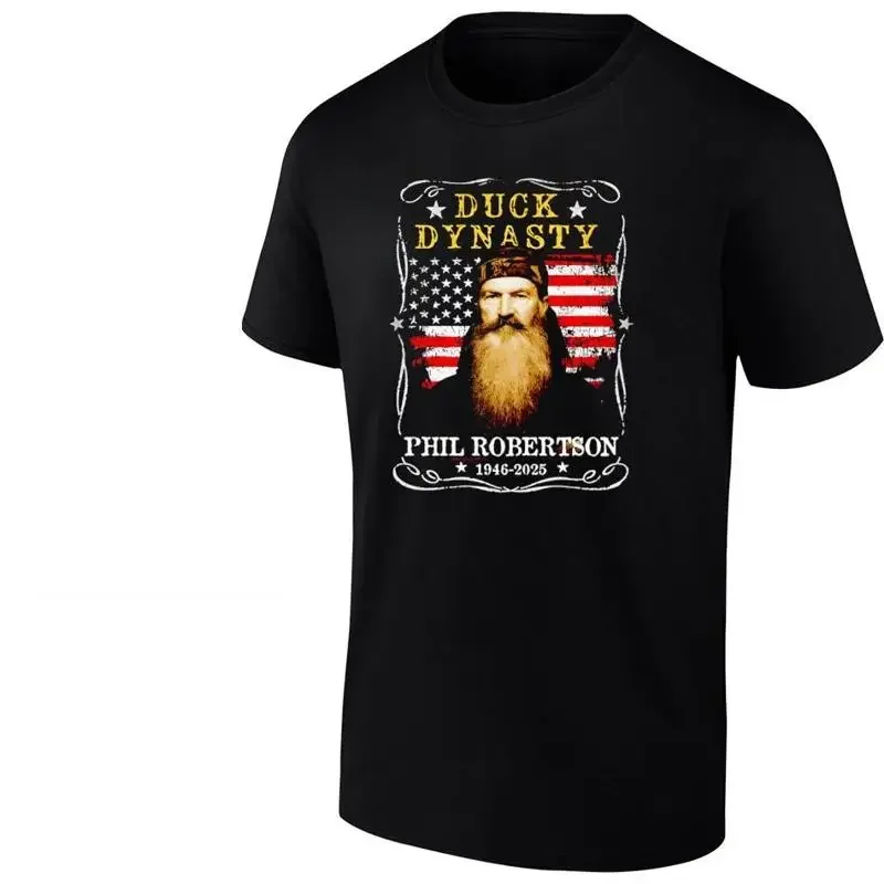 Duck Dynasty Phil Robertson 1946 2025 T Shirt Full Size S 5Xl