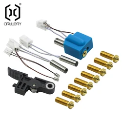 Artillery 3d Printer Parts Titan Extruder Kit Handle Volcanic Heating Nozzle Heating Tube Thermistor Sidewinder SW-X2 Genius Pro