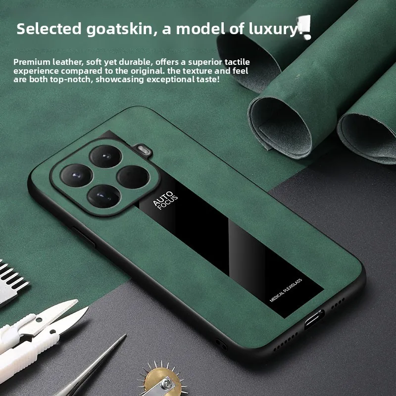 حافظة لهاتف Xiaomi15 TPro Xiaomi 17 Pro Max Mi 15 Ultra 14 T Pro حافظة جلدية رقيقة من القطيفة مضادة للسقوط #3