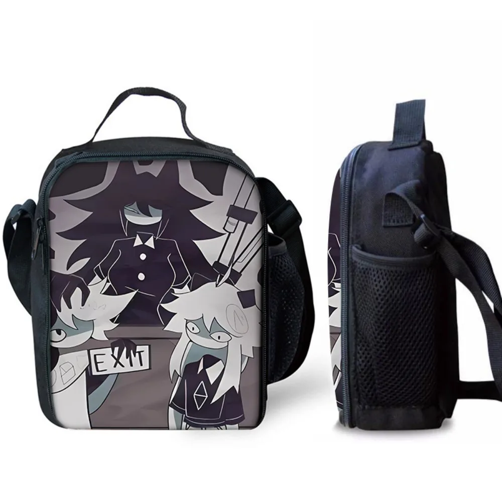 Fundamentele Papieren Educatie Schoudertas Kinderen Anime Crossbody Tas Miss Circle Kinderen Cartoon Lunchtas Student Creatieve Geschenken