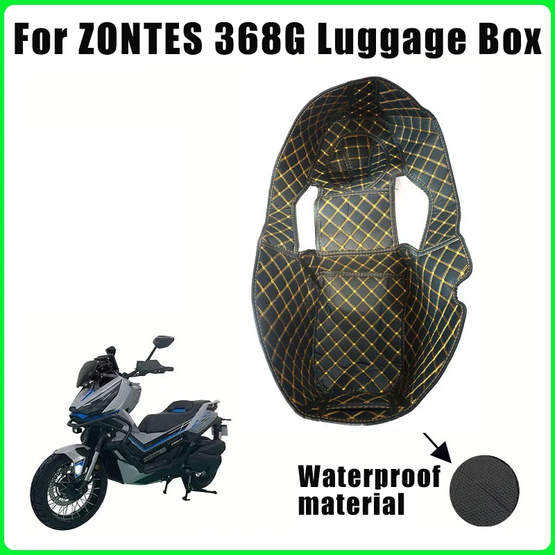 

For ZONTES 368G Lining Rear Trunk Cargo Liner Protector Seat Bucket Pad Lining protection pad Motorcycle Accessories