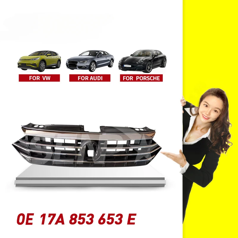 SENP High Quality Car Grill 17A853653E For VW Jetta 2019- Wholesale Auto Body Parts Front Bumper Grill