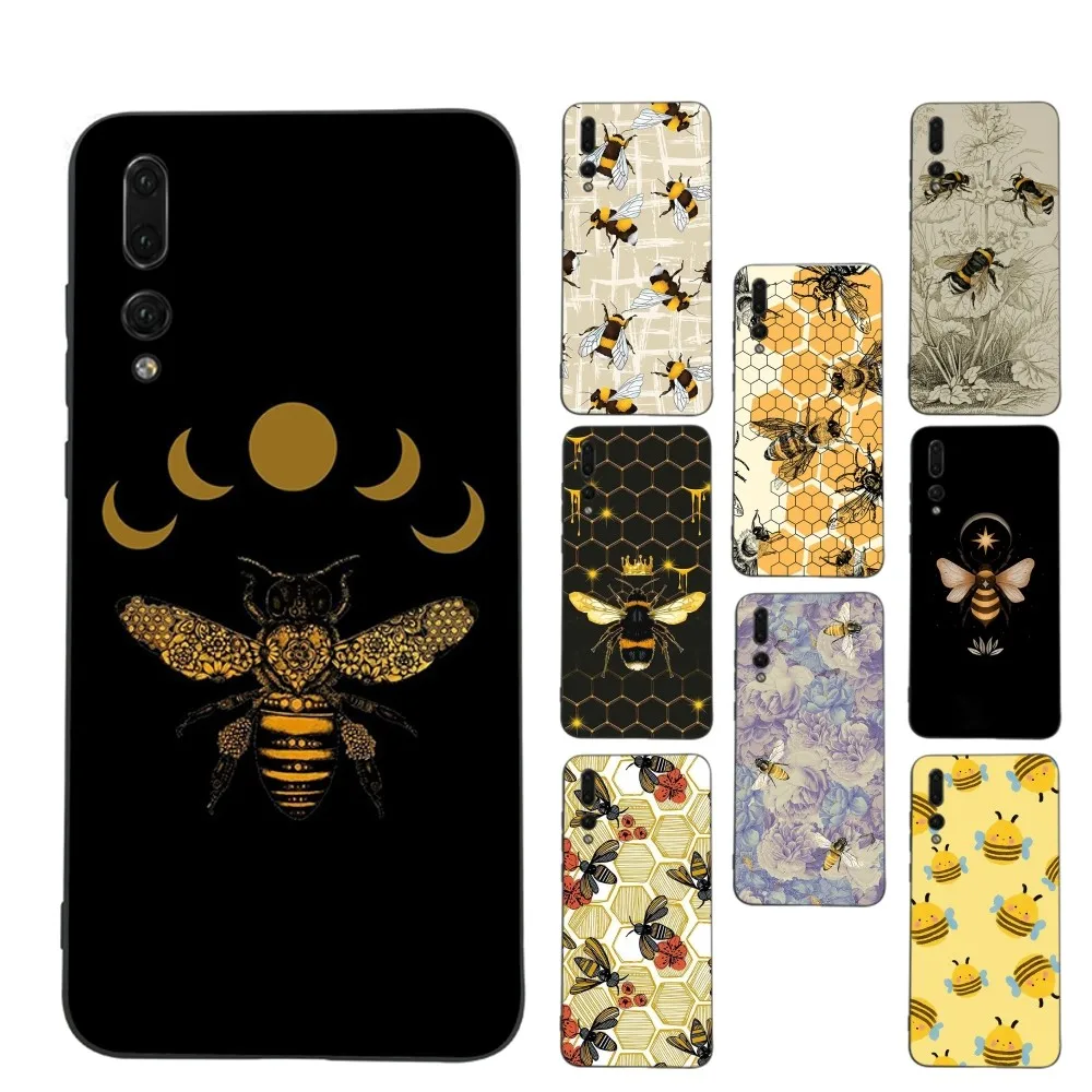 

Bees Art Printing Phone Case For Samsung A 13 21 30 31 32 51 52 53 70 for Huawei Honor 50 60 70 for OPPO vivo