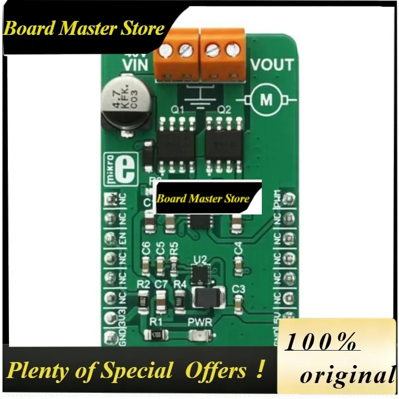BoMaNew MIKROE-2893 DC MOTOR 8 CLICK