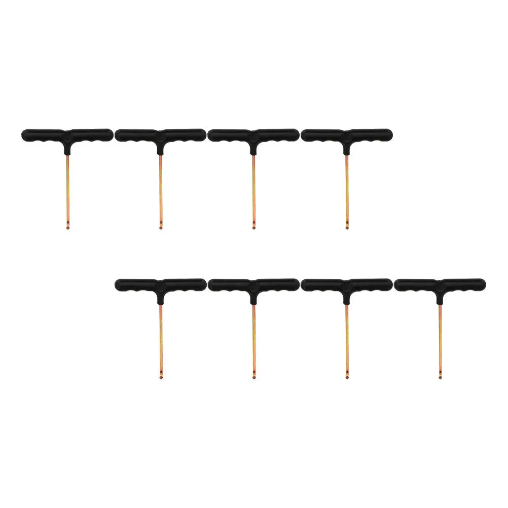 

8Pcs Trampoline Spring Pull Tool T-Hook Durable Antirust Multifunctional for Home Machines Springs Trampoline Pull Tool