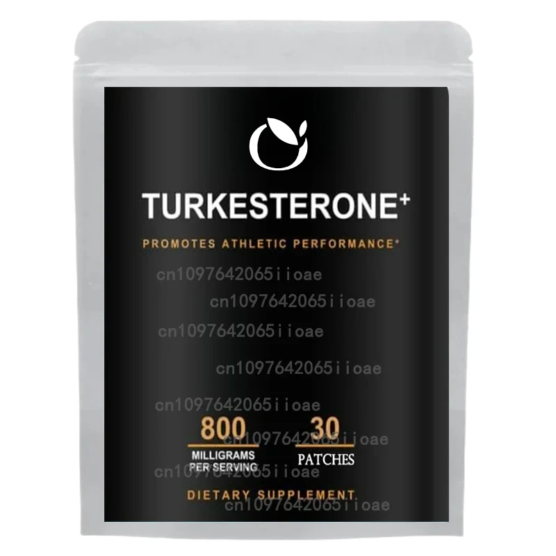 

30 Patches Turkesterone Transdermal Patches Ultra High Strength for Athletic Performance & Muscle Mass Anti Aging