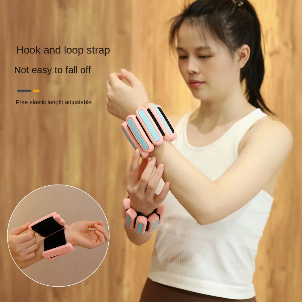 Silicone Sandbag Weight Bracelet High Quality Adjustable Fitness Equipment Ankle Strap Exercise Gear Wrist Band outdoor