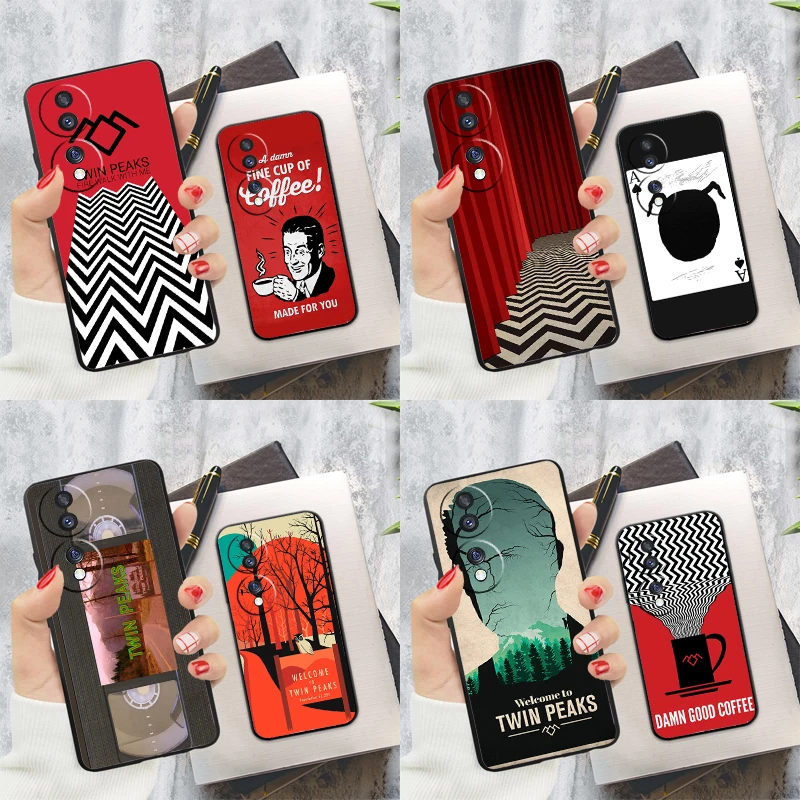 Twin Peaks poster Case For Honor 200 Pro X9c X9a X8a X7a X6a X7 X8 X9 X8b X9b Magic 5 6 50 70 90 Lite Cover