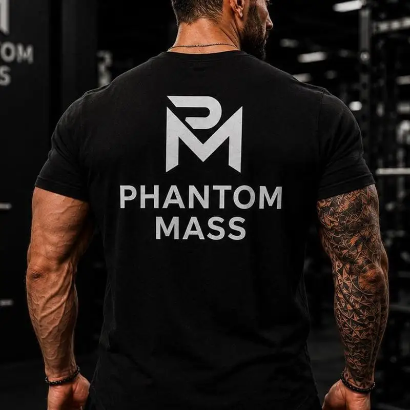 Phantom Mass Minimalist Gym T-Shirt