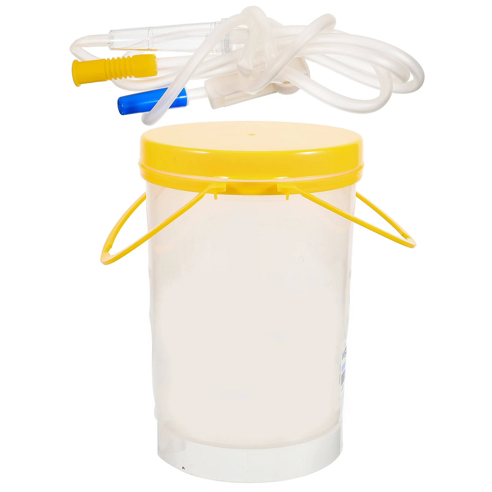 

1Set Bucket Portable Disposable Supply for Household Cleaning Body Constipation Relief Bucket Household
