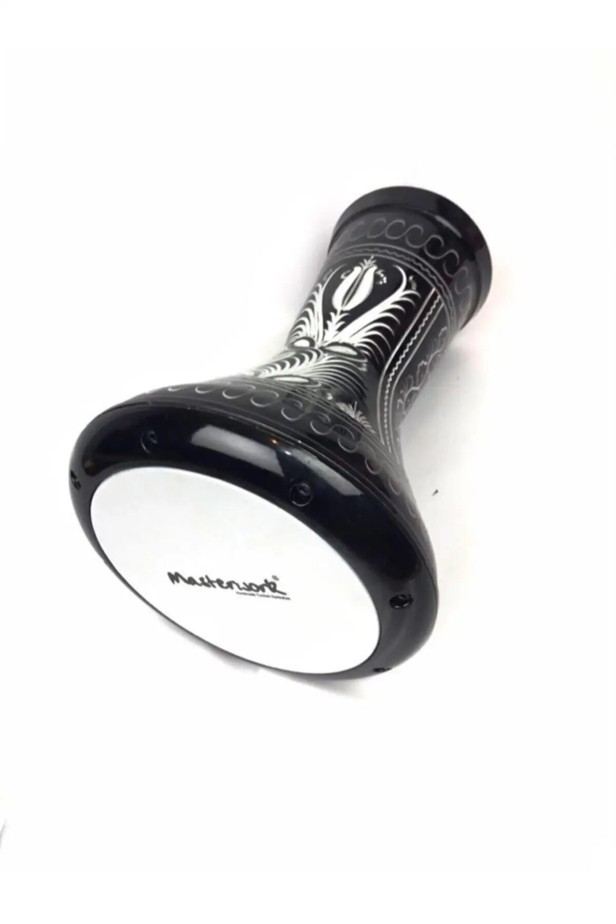 Darbuka Tomtom Goblet with Case and Learning Guide Drum Doumbek Darbuka Black