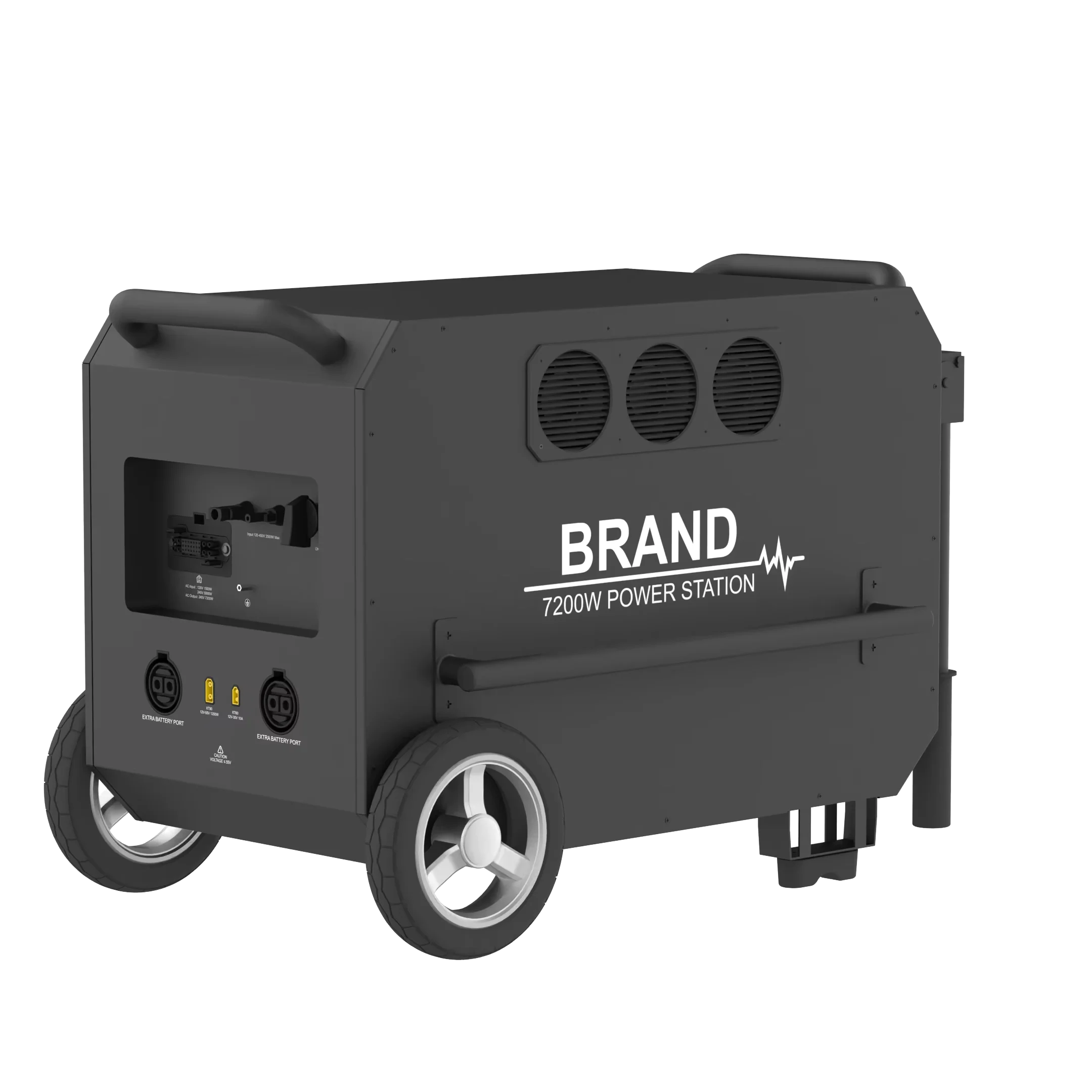

Generator 7200W/9792Wh With UPS Function and LiFePO4 Battery Dual-voltage Off-grid Solar Energy Portable Power Station