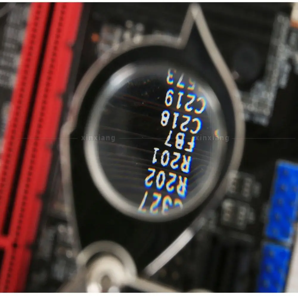 المحمولة مع سلسلة 10X للطي حلقة رئيسية المكبر أحادي القراءة الجيب المكبر أداة العلوم سبائك الزنك مجوهرات العدسة اليومية