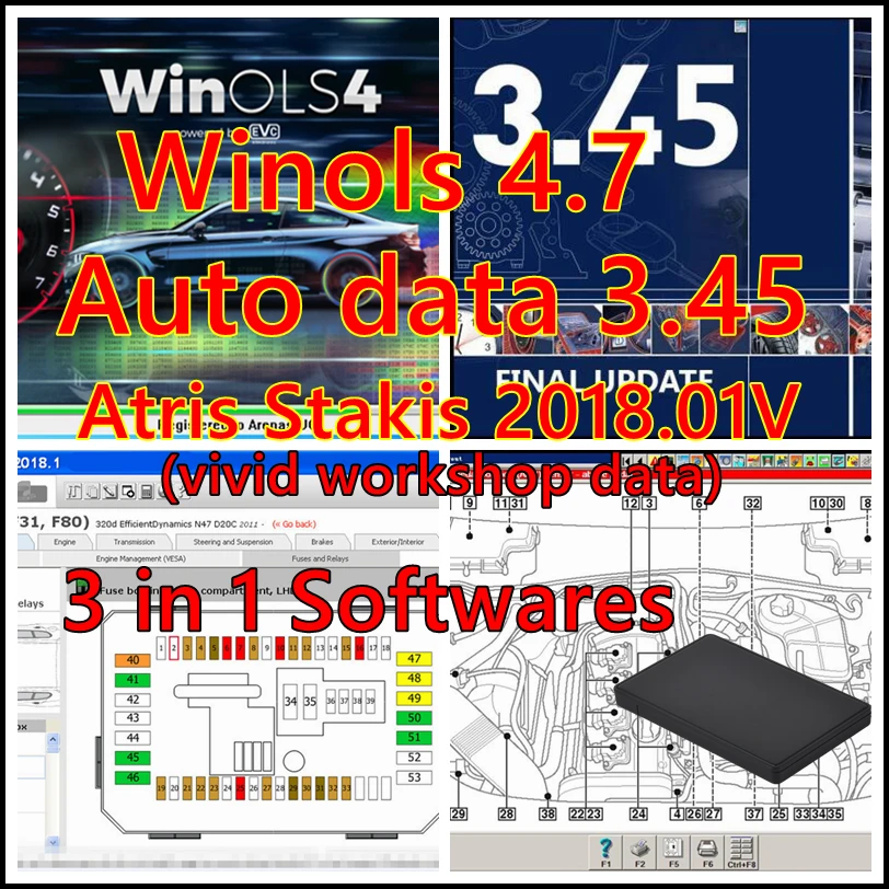 

Winols 4.7 Полностью активированный + Damos 2021, автоматические данные 3,45 + Vivid Workshop Data, многоязычные Atris-2018.01 Все автомобильные данные