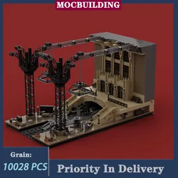 MOC UCS Terminus The Batcave Set Model Building Block Assembly Street View Architecture Collection Toy Gifts