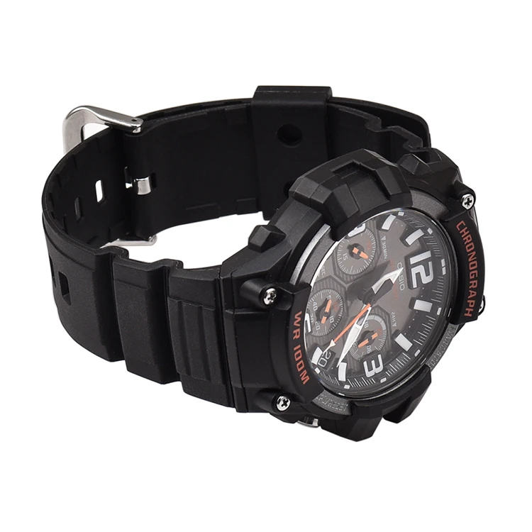 Resin Strap for Casio G-Shock MCW-100H/110H W-S220 HDD-S100 WV-200 AE-2000/2100 TPU Silicone Waterproof Watch Bracelet Band 16mm