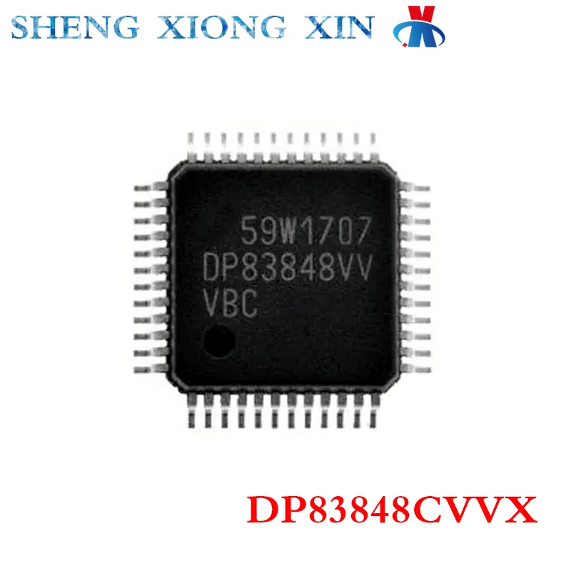 5pcs/Lot 100% New DP83848CVVX Ethernet Chips DP83848 DP83848CVV Transceiver 83848 Integrated Circuit