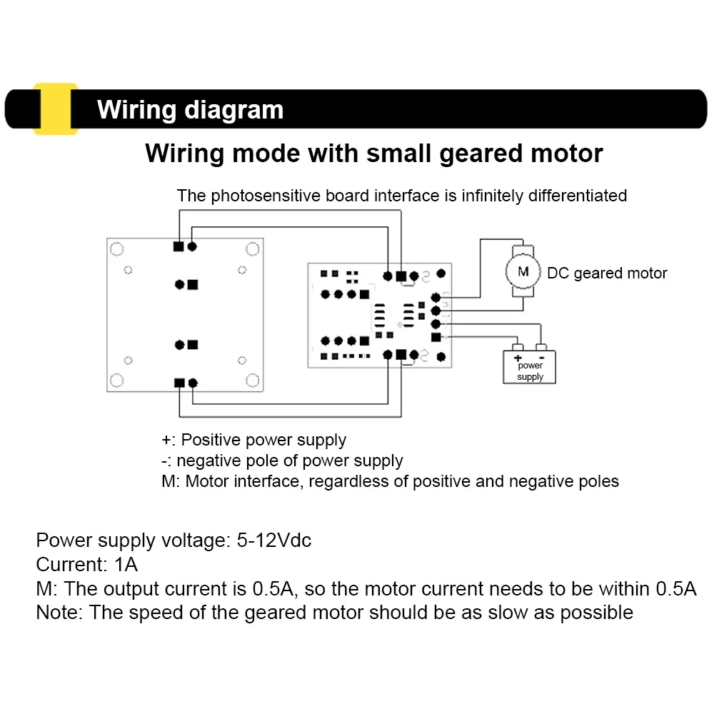 DC 5V-12V Follow Light Module Light Source Tracking Board Solar Tracking Sun Light Detection And Tracking Light-seeking Module