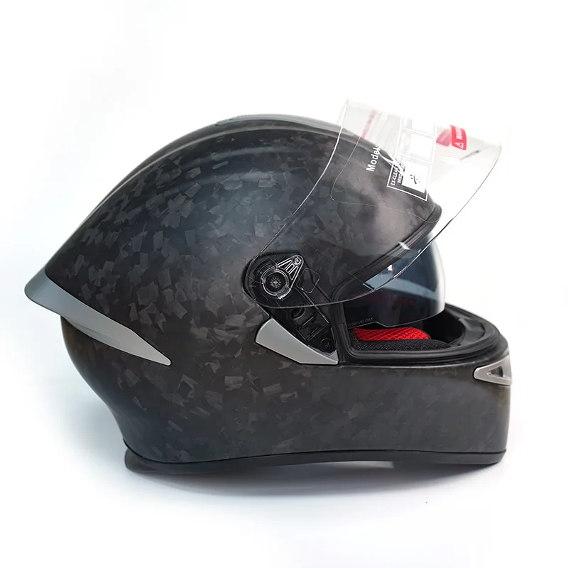 Double Sun Visor Flip Up helmet motorcycle Open Face Motocross Racing Helmet full face best carbon fiber helmet