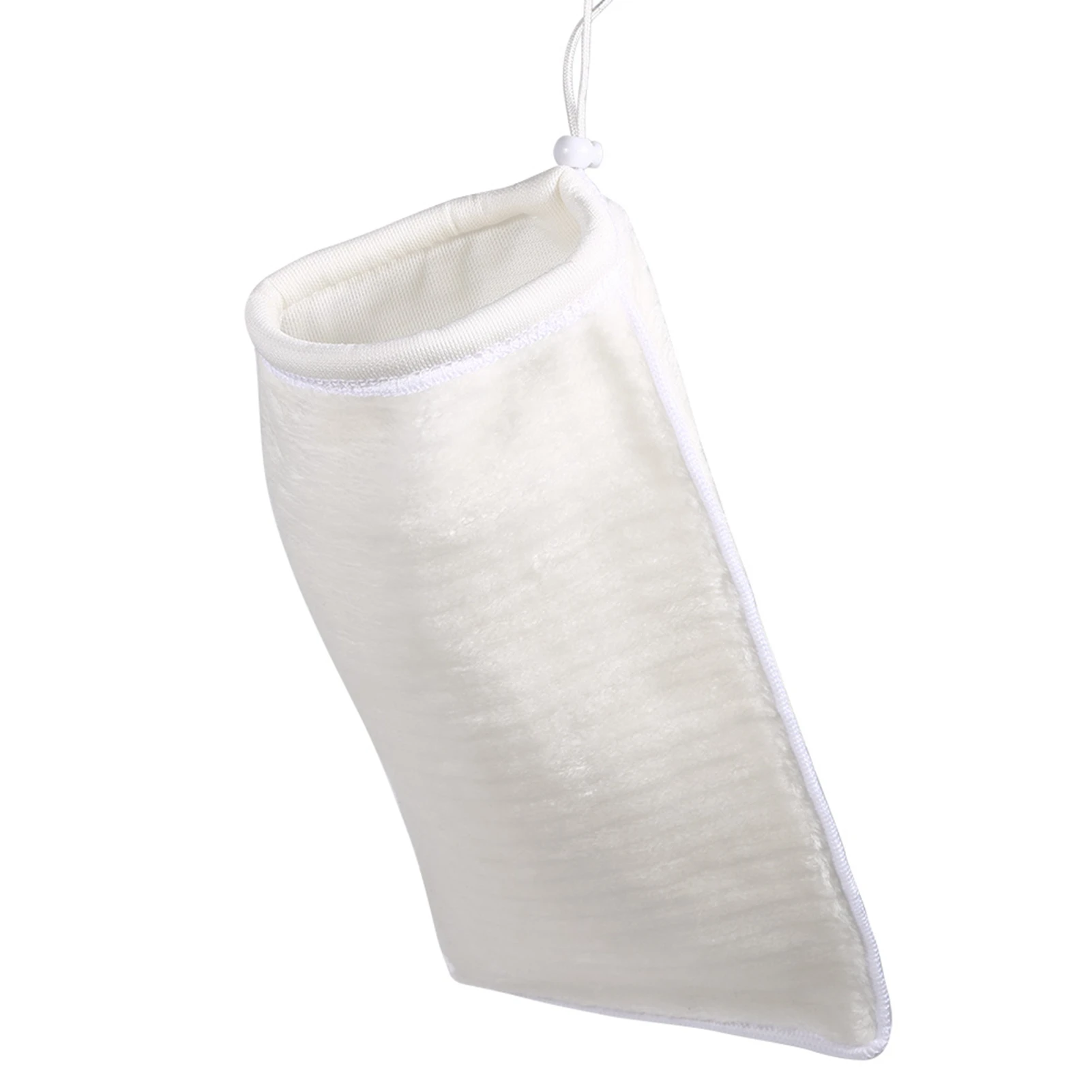 Fish Filter Bag Filter Socks Drawstring Aquarium Fish Sock Filtration Marine Sump Filter Cotton Bag Cleaner Practical