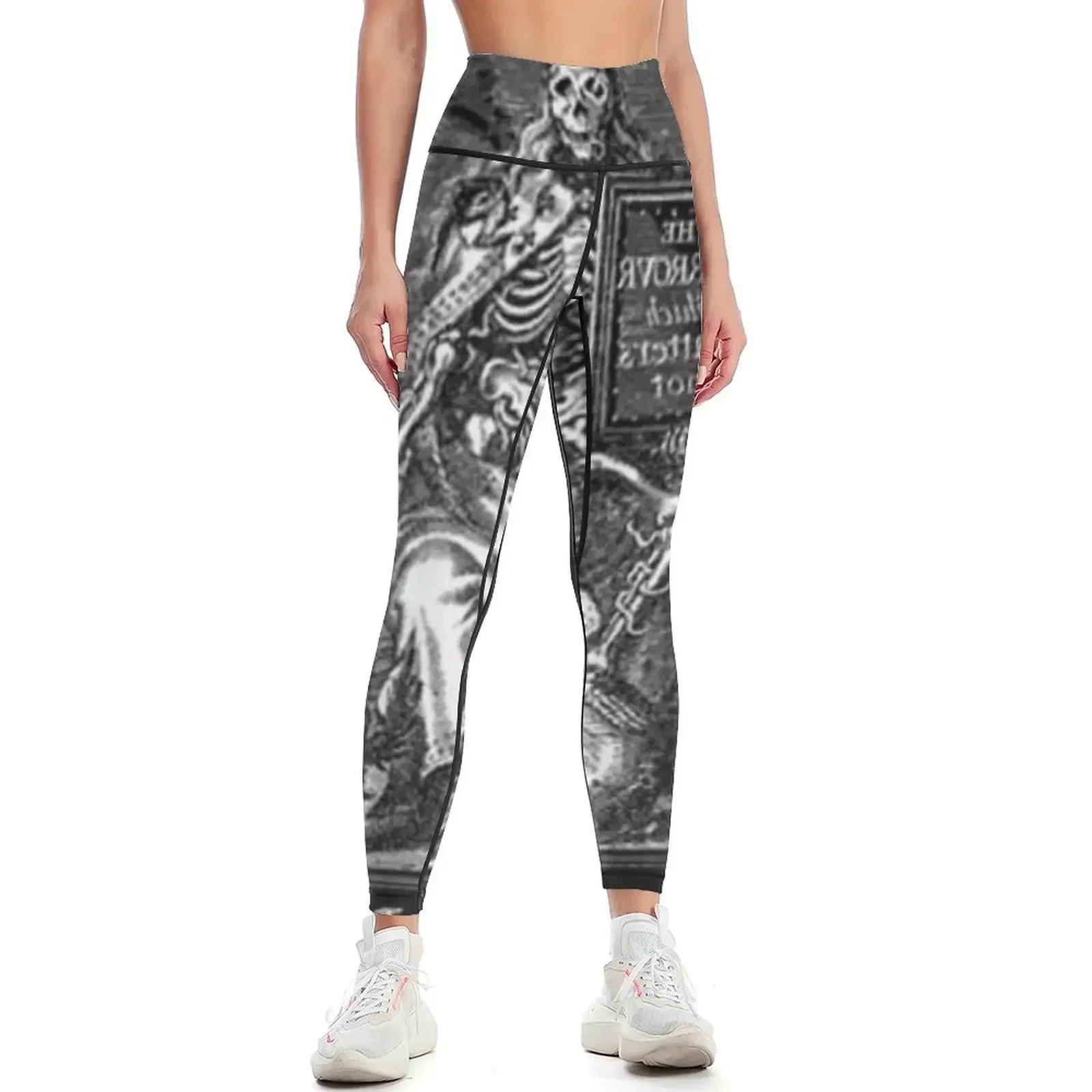 

Machine Head - The Blackening album 2007 Leggings Women's gym Sports pants for Fitness's gym clothes Golf wear Womens Leggings
