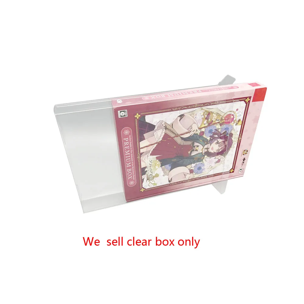 

Clear transparent box For Switch for Sophie's Atelier 2 game limited edition Display storage PET Box