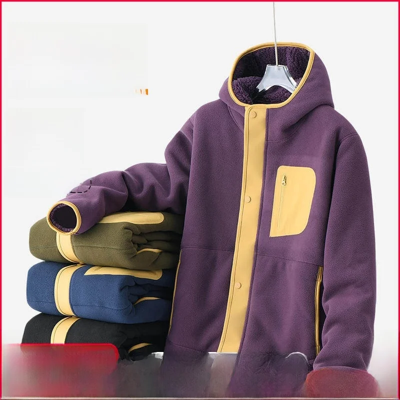 

Теплый Fce Jaet, осенне-зимний ex, для пар, для поездок на работу, с 3D портным, для мужчин и женщин, с капюшоном, подходит для длинного свека...