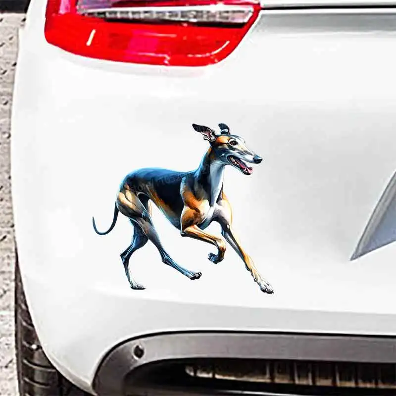 

Running Dog Vinyl Decal Car Sticker Bumper Rear Window Laptop Home Decor Sticker for Living Room Cabinet HE99