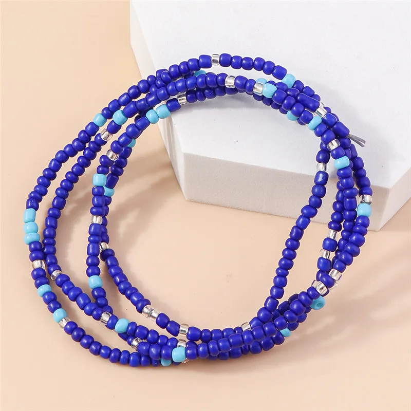 Böhmisches handgefertigtes Perlenarmband für Frauen, Sommer, mehrschichtig, bunte Perlen, Kette, Armreifen, Mädchen, Boho-Schmuck, Großhandel in großen Mengen – Detail 12