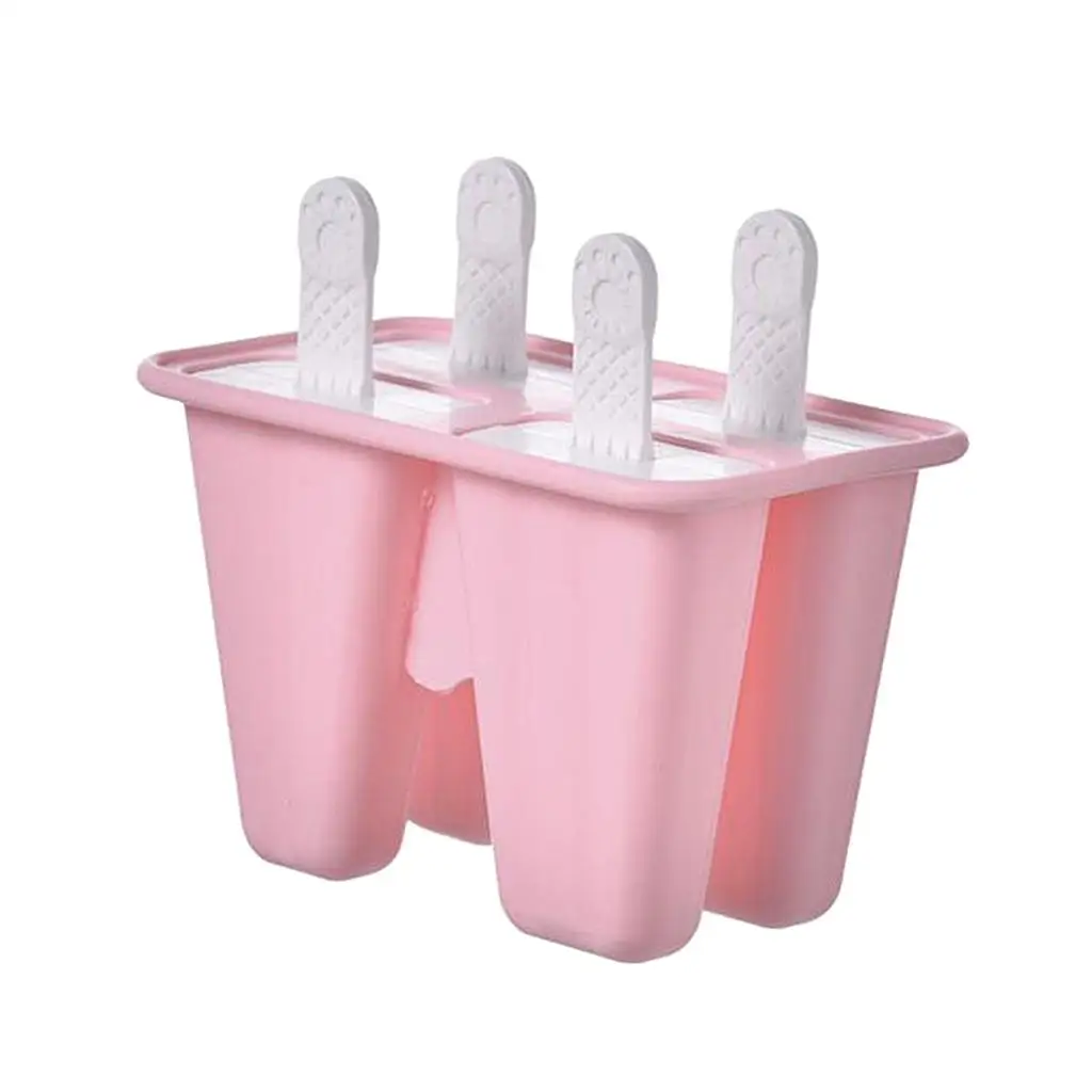 Popsicle Molds Silicone Ice Pop Frozen Mold for Kids Food Grade Easy Release DIY Ice Cube Mold Dessert Making