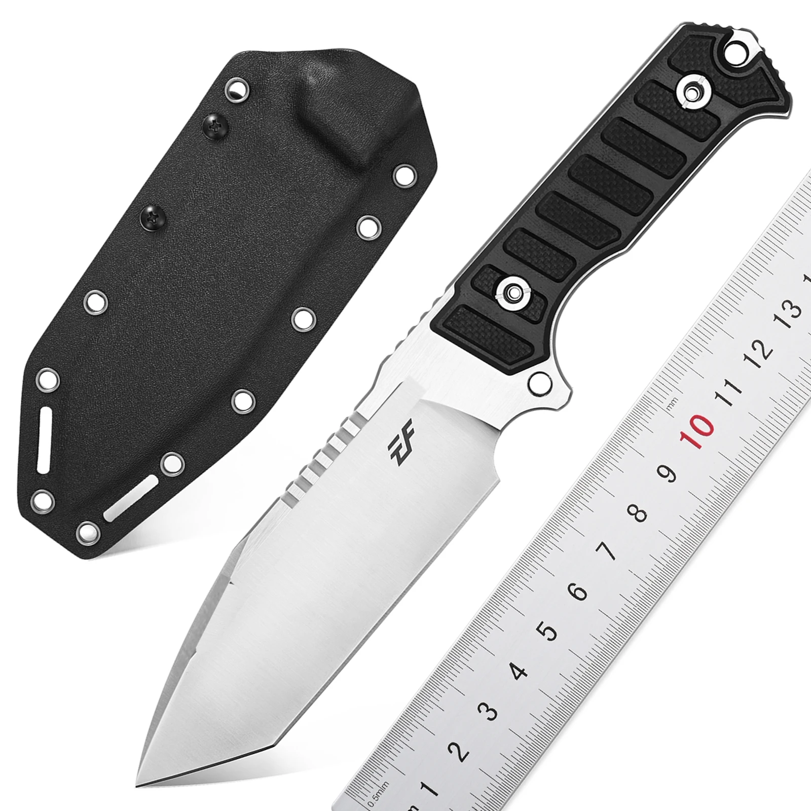 

New Eafengrow EF135 Fixed Straight Knives DC53 Steel Blade G10 Handle Full Tang Fixed Blade Knife for Working Camping Hunting