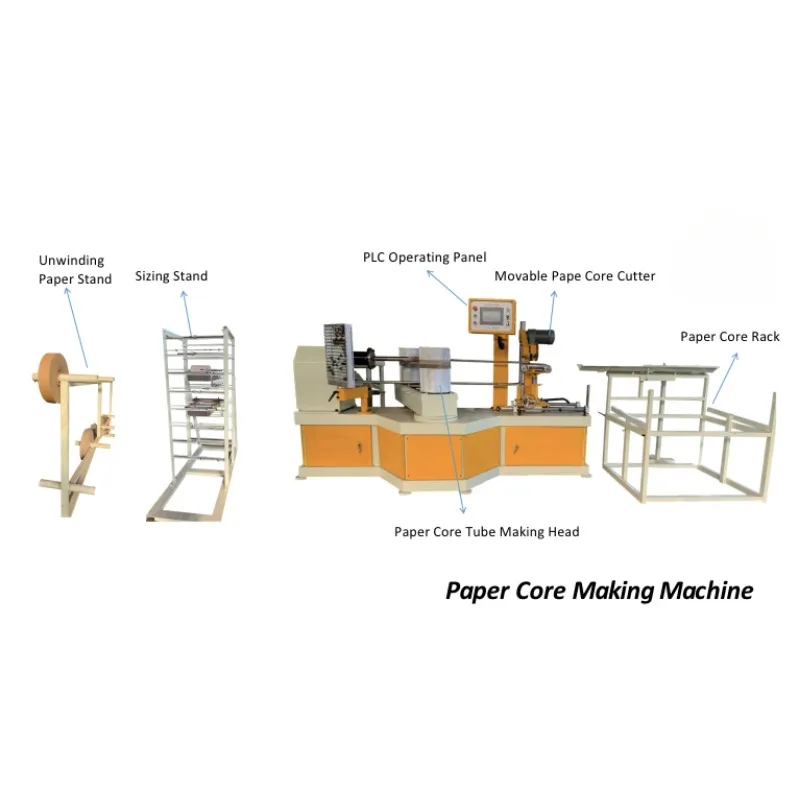 Fully Automatic Paper Tube Cutting Machine Toilet Roll Core Cutting Paper Tube Pipe Making Machine for Paper Core Cutter