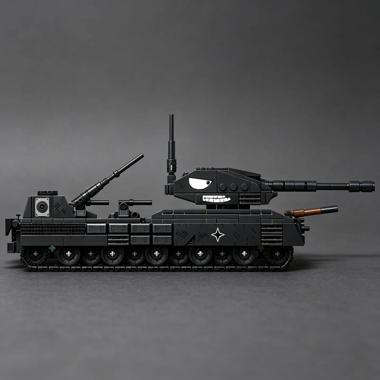 

Немецкий имперский танк Maus: конструктор-модель для детей - образовательная игрушка, модель гусеничной бронированной машины времен Второй мировой войны