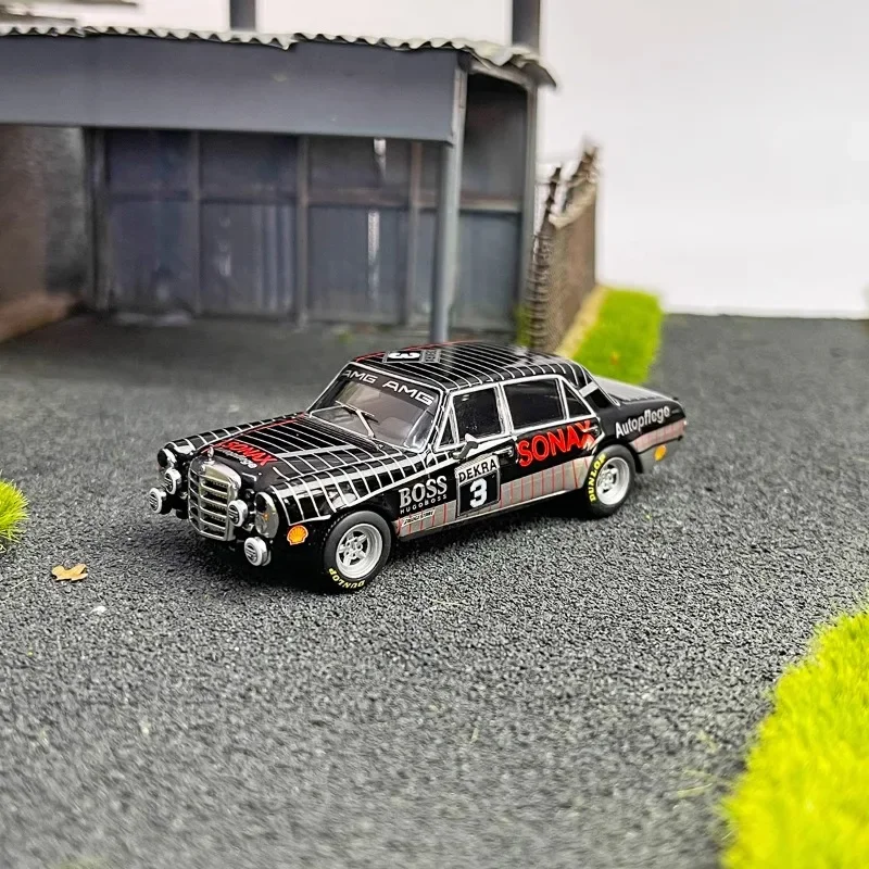 Liberty64 1/64 Mercedes Benz 300sel S Amg Baas #3 Gelegeerd Speelgoed Motorvoertuig Diecast Metalen Model Geschenken