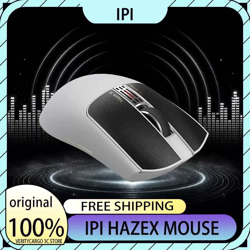 Mouse gamer IPI Hazex 8K com microfono