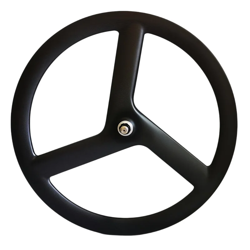 

Велосипедное колесо из углеродного волокна 700C в шахматном порядке, 3 спицы, ширина 23 мм, глубина 50 мм для повышения езды