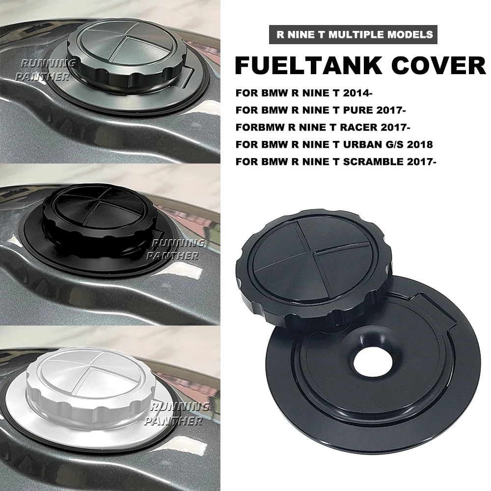 

Motorcycle CNC Fuel Tank Cap Cover Guard Protector Accessories For BMW R NINE T Pure RNINET Racer R nineT Scramble Urban G/S R9T