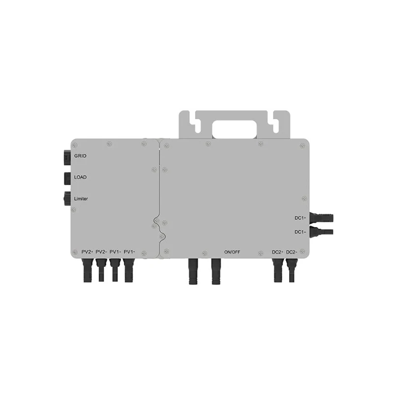 Deye 1000w SUN-BK100SG01-EU-AM2 balcon stockage d'énergie micro onduleur 1kw monophasé 2 MPPT Micro onduleur solaire hybride