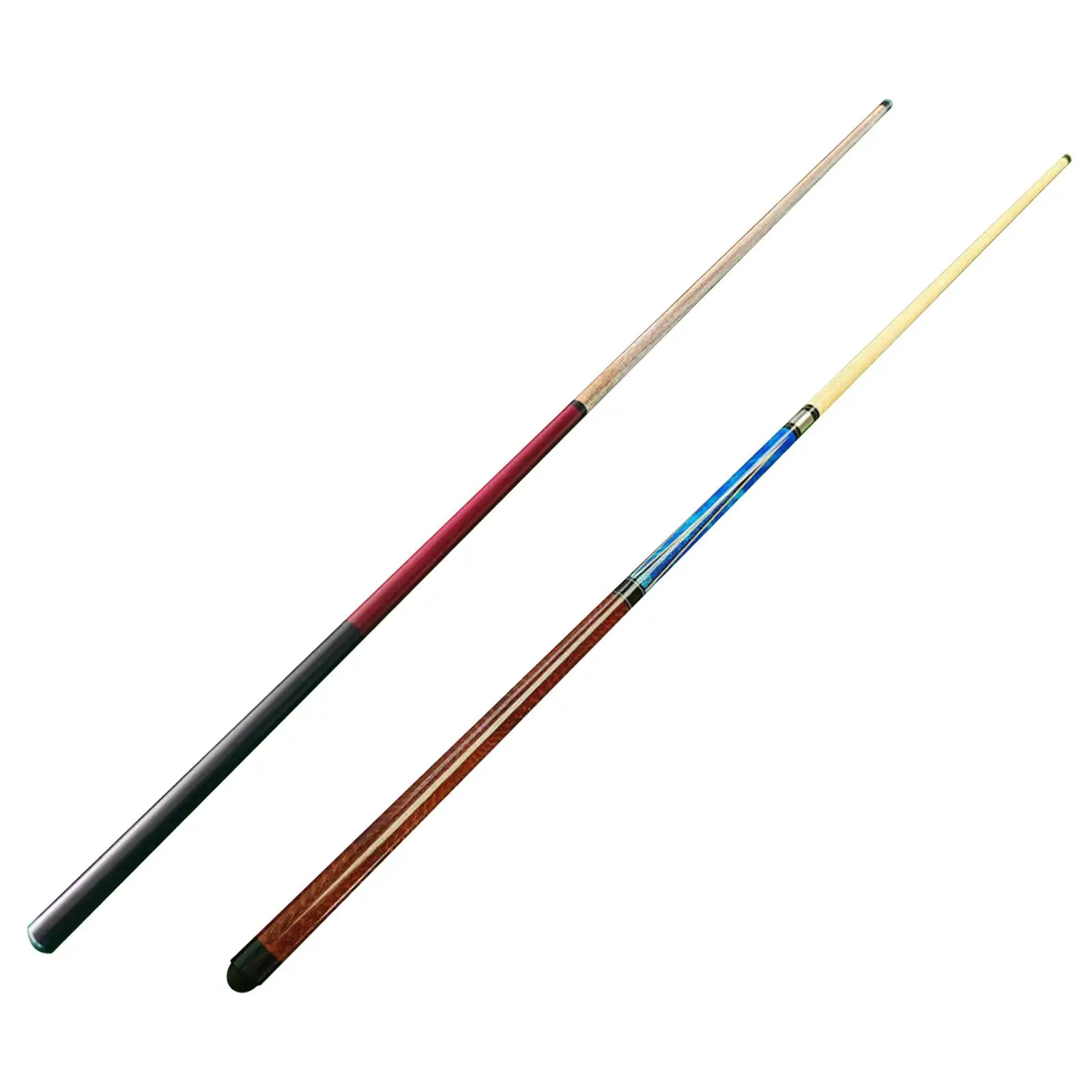 Pool Cue Pool Stick Wood 13.8mm Tip Economic Portable Break Jump Cue Snooker Stick for Pool Game Bar Practice House Beginners