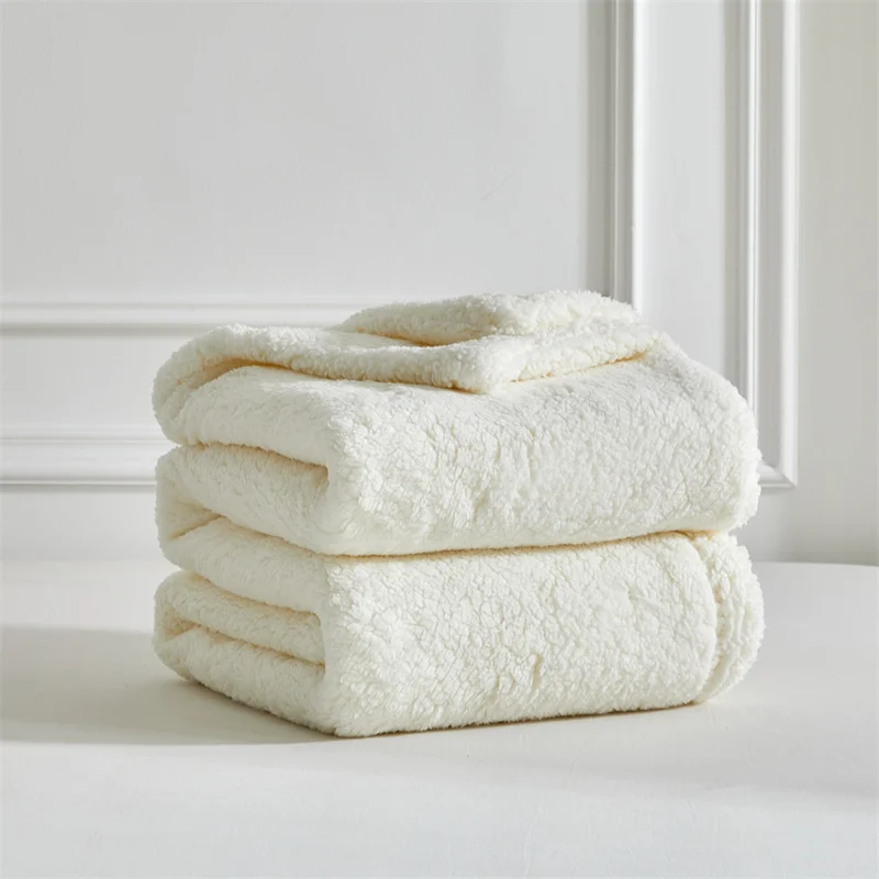 

Soft Thermal Blanket King Size Blanket for Bed Sherpa Fleece Throw Blanket for Couch Sofa Bedroom Soft Warm Blankets